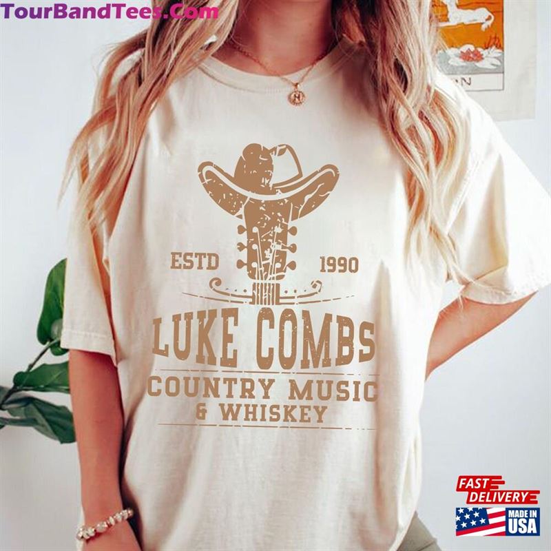 Luke Combs Estd T-Shirt Retro 90S Sweatshirt Cowboy Unisex 29Uf118447 – Utopia Fashion