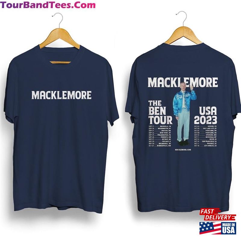 Macklemore The Ben Tour Usa Shirt For Fan Concert Classic Hoodie 29Uf124084 – Utopia Fashion