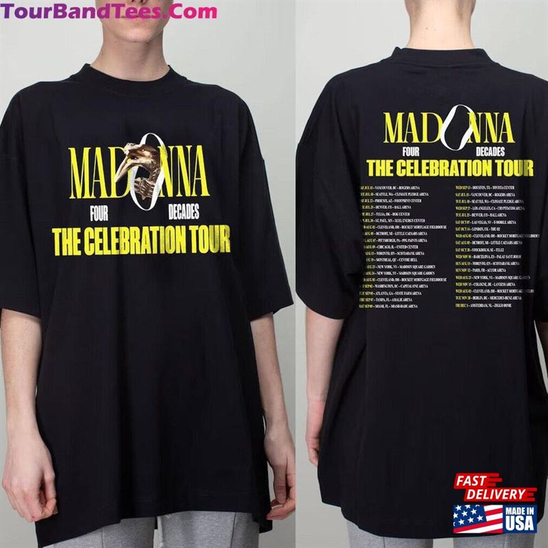 Madonna The Celebration Tour 2Sides Comfort Color Shirt Tee Sweatshirt Hoodie 29Uf122757 – Utopia Fashion