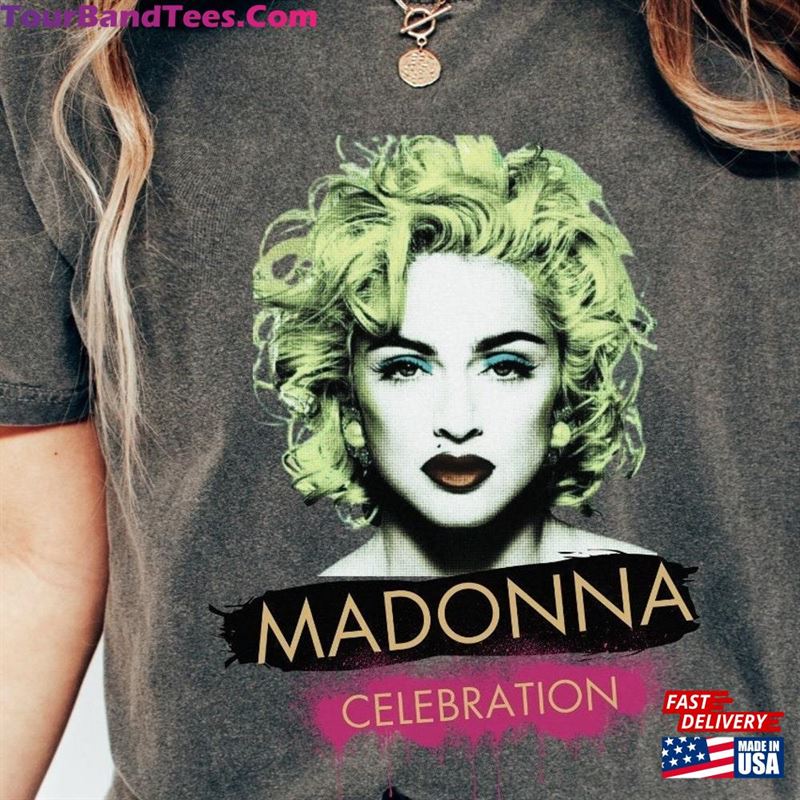 Madonna The Celebration Tour Shirt Shirts Tees T-Shirt Classic 29Uf123387 – Utopia Fashion