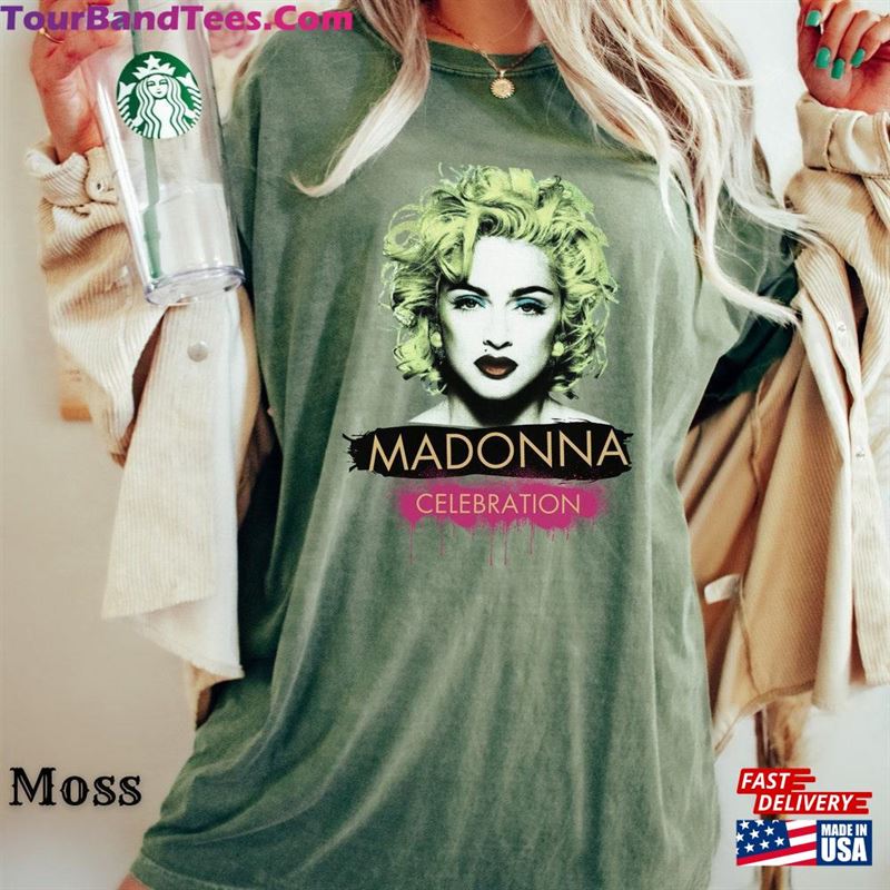 Madonna The Celebration Tour Shirt Shirts Tees T-Shirt Classic 29Uf123387 – Utopia Fashion