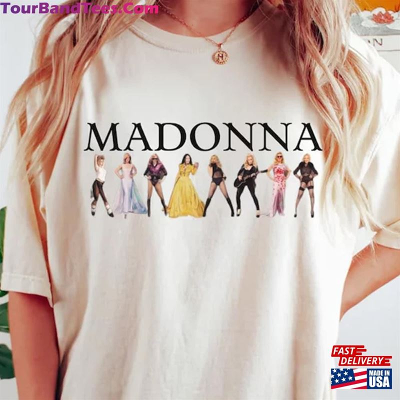 Madonna The Celebration Tour T-Shirt Graphic Shirt Classic Hoodie 29Uf118986 – Utopia Fashion