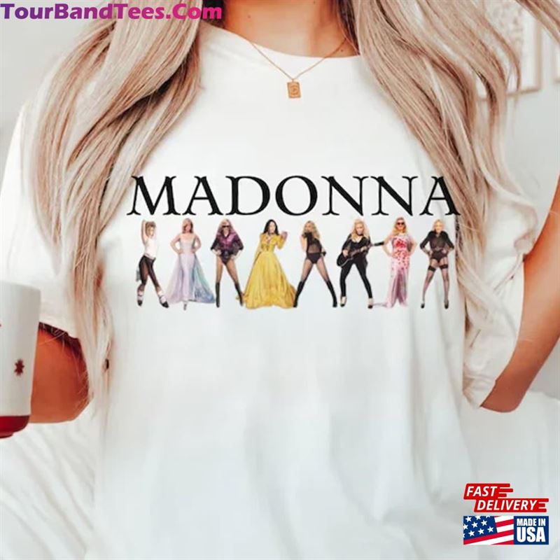 Madonna The Celebration Tour T-Shirt Graphic Shirt Classic Hoodie 29Uf118986 – Utopia Fashion