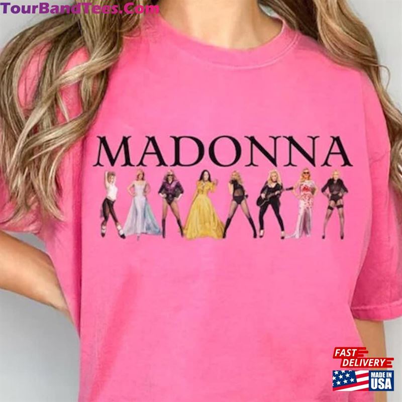 Madonna The Celebration Tour T-Shirt Graphic Shirt Classic Hoodie 29Uf118986 – Utopia Fashion