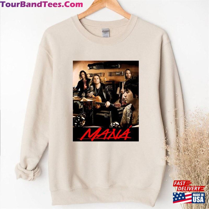 Mana Latino Power Mexico Band Tour Bersama01 Essential T-Shirt Sweatshirt Hoodie Classic 29Uf123208 – Utopia Fashion