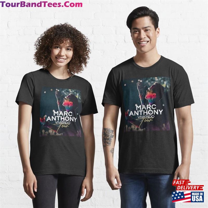 Marc Anthony Viviendo Tour Essential T-Shirt Classic Unisex 29Uf141309 – Utopia Fashion