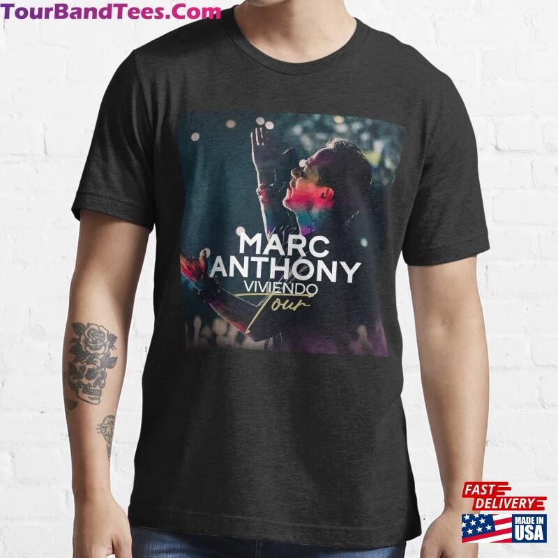 Marc Anthony Viviendo Tour Essential T-Shirt Classic Unisex 29Uf141309 – Utopia Fashion