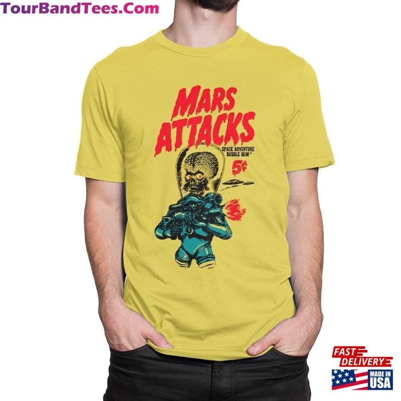 Mars Attacks Space Adventure T-Shirt Men’S Women Sweatshirt Unisex 29Uf123032 – Utopia Fashion