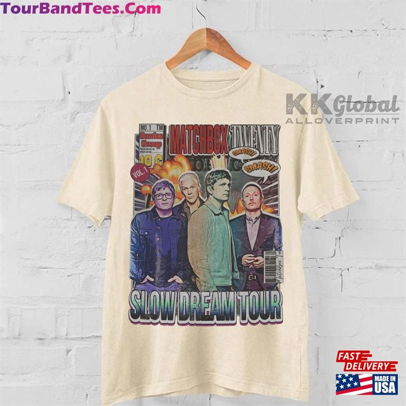 Matchbox Twenty Tour Comic Shirt Y2K 90S Merch Vintage 80723S1 Sweatshirt T-Shirt 29Uf123515 – Utopia Fashion