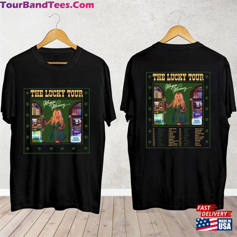 Megan Moroney Tour Shirt The Lucky Fan Sweatshirt T-Shirt 29Uf119280 – Utopia Fashion