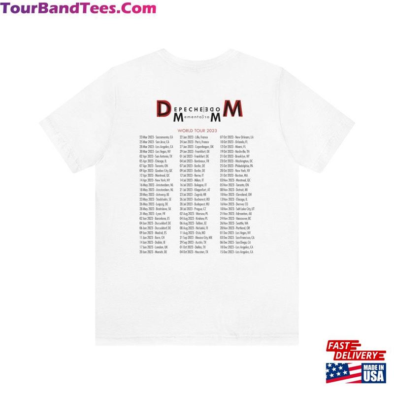 Memento Mori Depeche Mode T-Shirt Inspired By World Tour Concert In Inglewood Unisex 29Uf118406 – Utopia Fashion