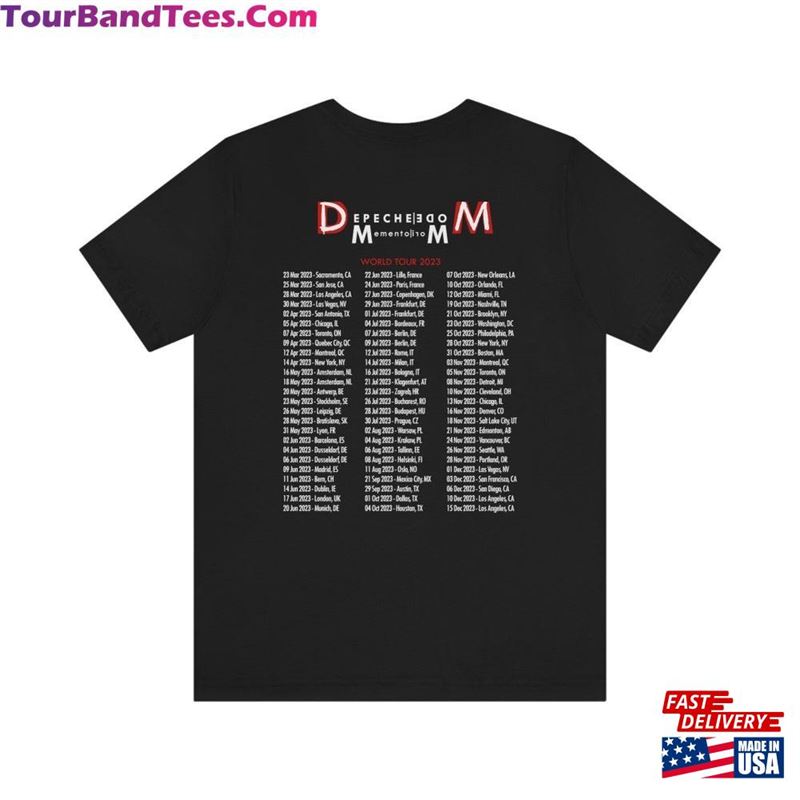 Memento Mori Depeche Mode T-Shirt Inspired By World Tour Concert In Inglewood Unisex 29Uf118406 – Utopia Fashion