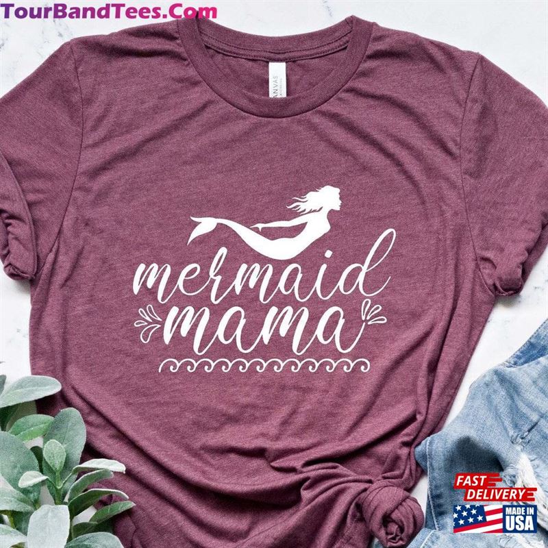 Mermaid Mama Shirt Unisex Tshirt Mom Classic 29Uf123019 – Utopia Fashion