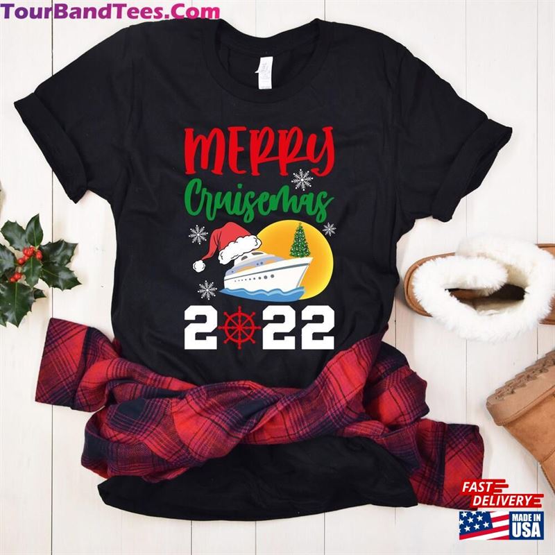 Merry Cruisemas Family Christmas Shirts Cruisin Crew T-Shirt Cruise Ship Vacation Classic 29Uf118491 – Utopia Fashion