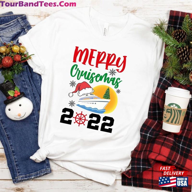 Merry Cruisemas Family Christmas Shirts Cruisin Crew T-Shirt Cruise Ship Vacation Classic 29Uf118491 – Utopia Fashion