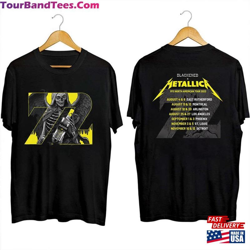 Metallica Seasons World Tour T-Shirt Band Fan Shirt Sweatshirt 29Uf122559 – Utopia Fashion