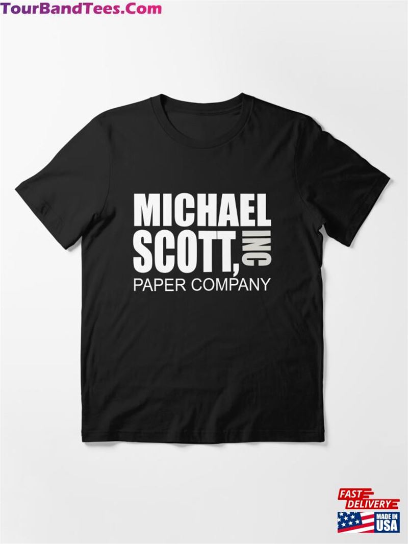 Michael Scott Paper Company The Office Essential T-Shirt Hoodie 29Uf118648 – Utopia Fashion