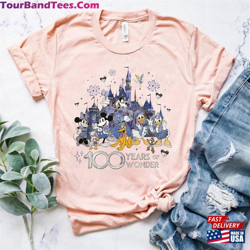 Mickey And Friends Disney Years Of Wonder Shirt Walt T-Shirt Disneyland Trip 100Th Anniversary Classic 29Uf124348 – Utopia Fashion