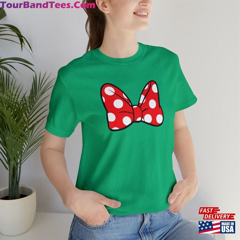 Minnie Mouse Bow Shirt Family Matching T-Shirt Unisex Classic 29Uf131465 – Utopia Fashion