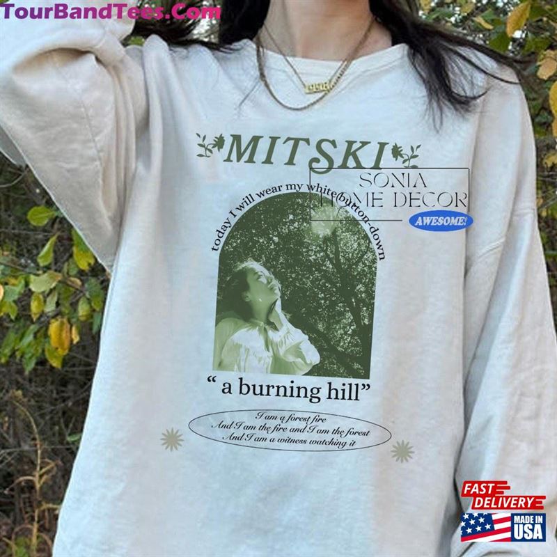 Mitski A Burning Hill Sweatshirt Stay Soft Mit Ski Merch Music Rock Concert Vintage Hoodie Classic 29Uf122591 – Utopia Fashion