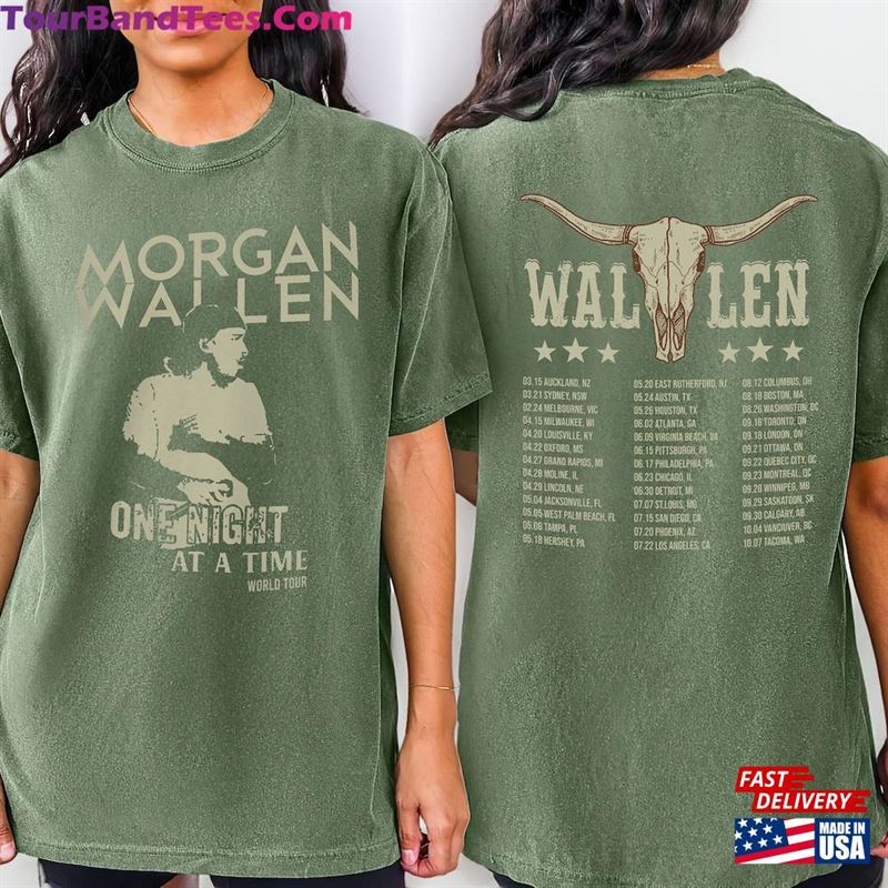 Morgan Wallen Tour T-Shirt One Night At A Time Country Music Shirt Sweatshirt Classic 29Uf118852 – Utopia Fashion