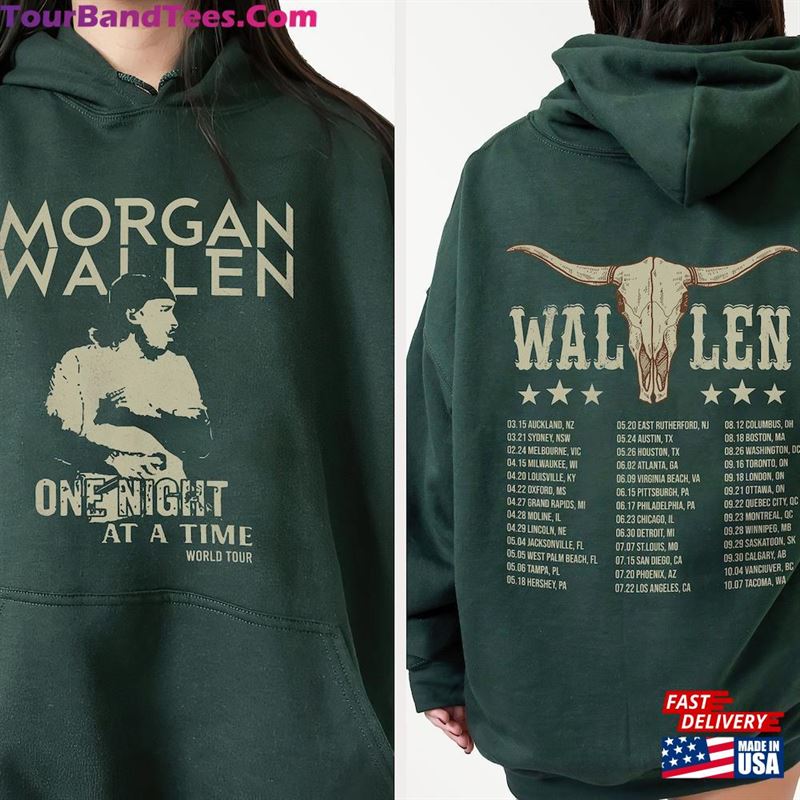 Morgan Wallen Tour T-Shirt One Night At A Time Country Music Shirt Sweatshirt Classic 29Uf118852 – Utopia Fashion