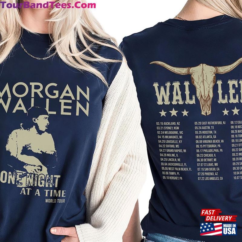 Morgan Wallen Tour T-Shirt One Night At A Time Country Music Shirt Sweatshirt Classic 29Uf118852 – Utopia Fashion