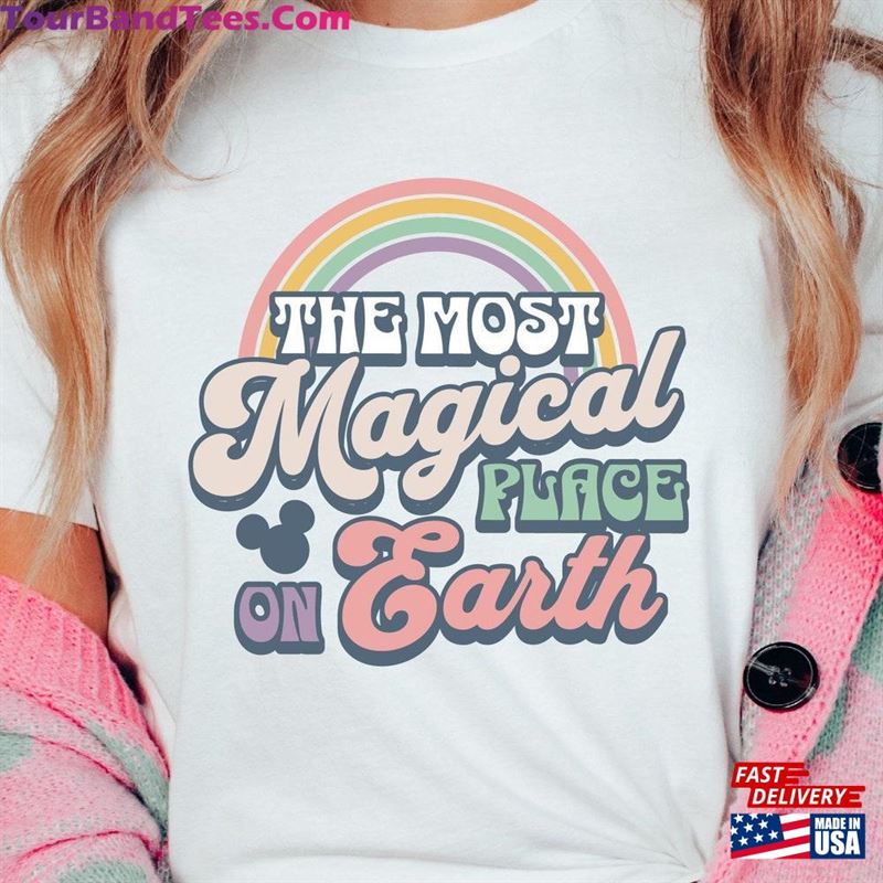 Most Magical Place On Earth Retro Shirt Disney World Classic Unisex 29Uf123308 – Utopia Fashion