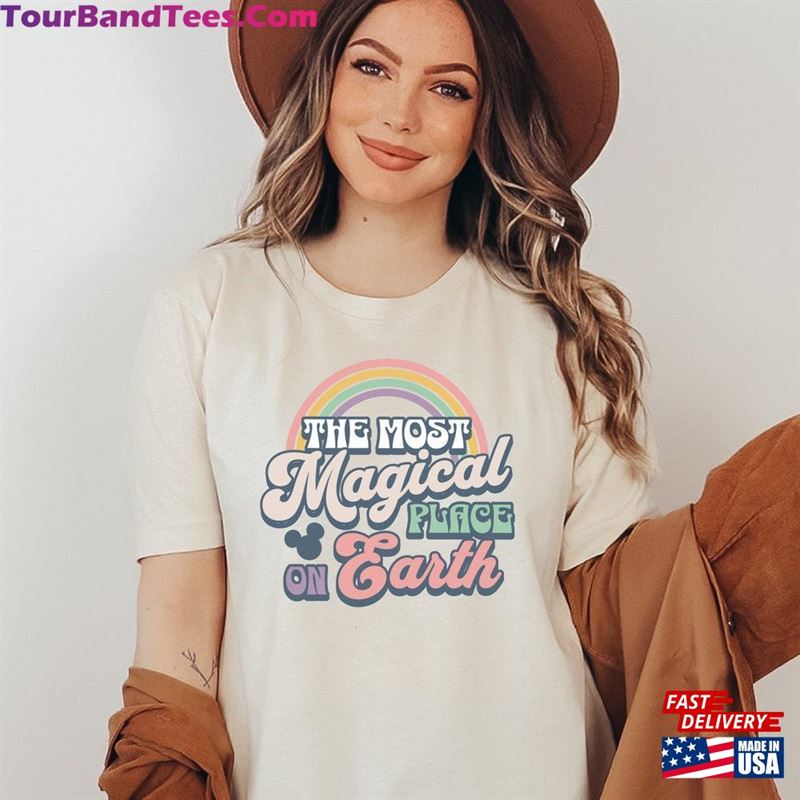 Most Magical Place On Earth Retro Shirt Disney World Classic Unisex 29Uf123308 – Utopia Fashion