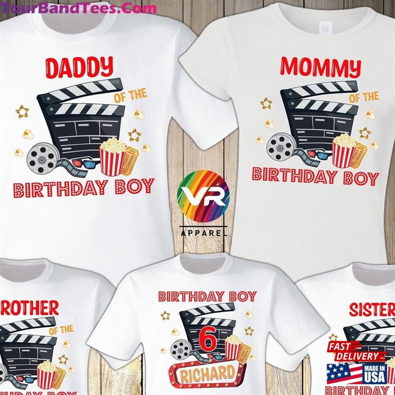 Movie Theme Birthday Shirt Unisex Classic 29Uf122485 – Utopia Fashion