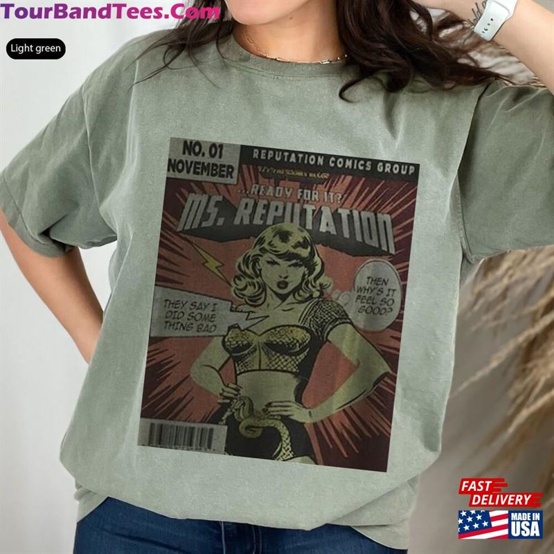 Ms Reputation Vintage Comic Book Shirt Hoodie Sweatshirt 29Uf118857 – Utopia Fashion