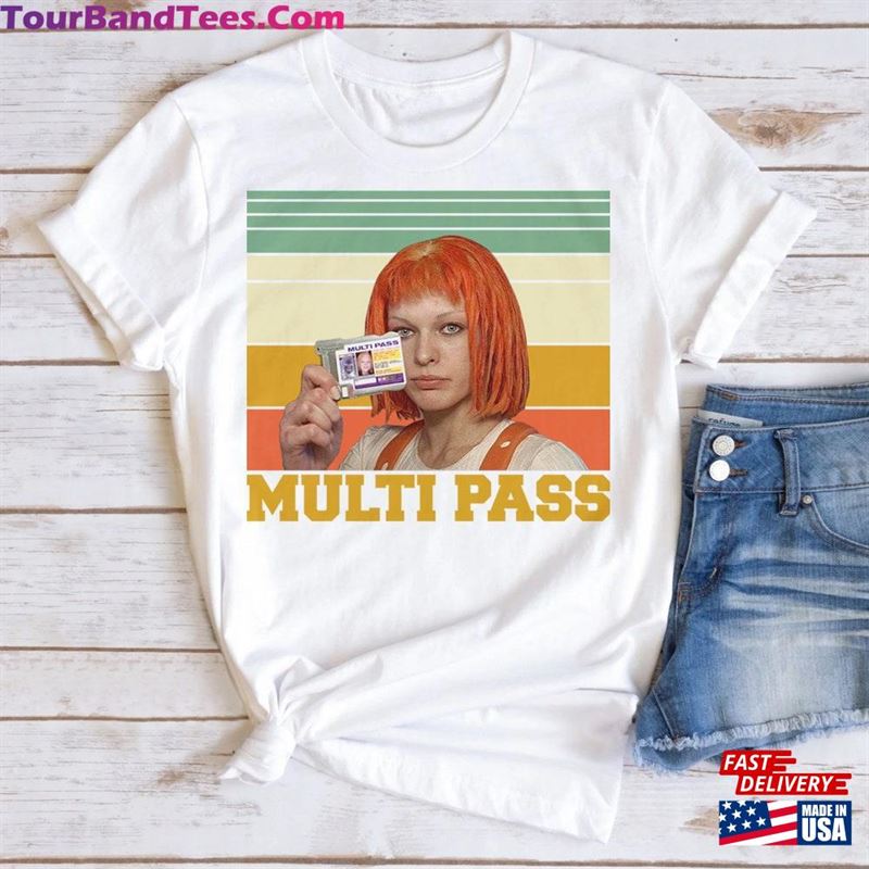 Multi Pass Retro T-Shirt Multipass Shirt Element Classic 29Uf122132 – Utopia Fashion