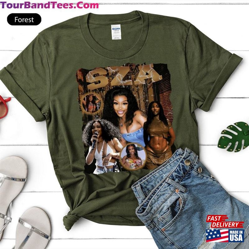 Music Rnb Singer Rapper Shirt Gift For Fan Sza New Bootleg 90S Sweatshirt Kill Bill Vintage Shir Rap Hip Hop Hoodie Unisex 29Uf124208 – Utopia Fashion