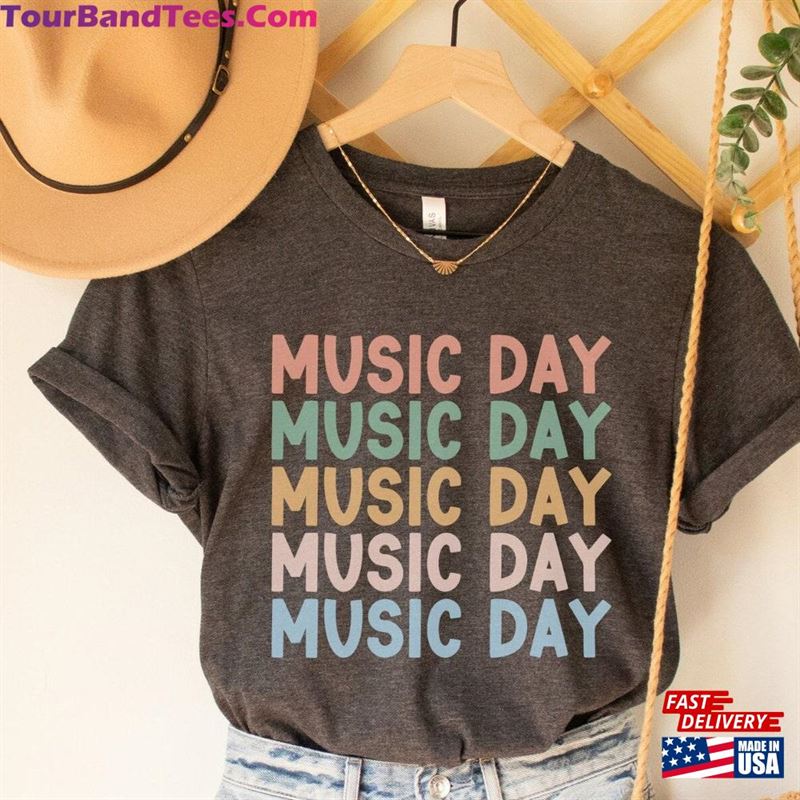 Music Teacher Shirt Gift Day Classic T-Shirt 29Uf123186 – Utopia Fashion