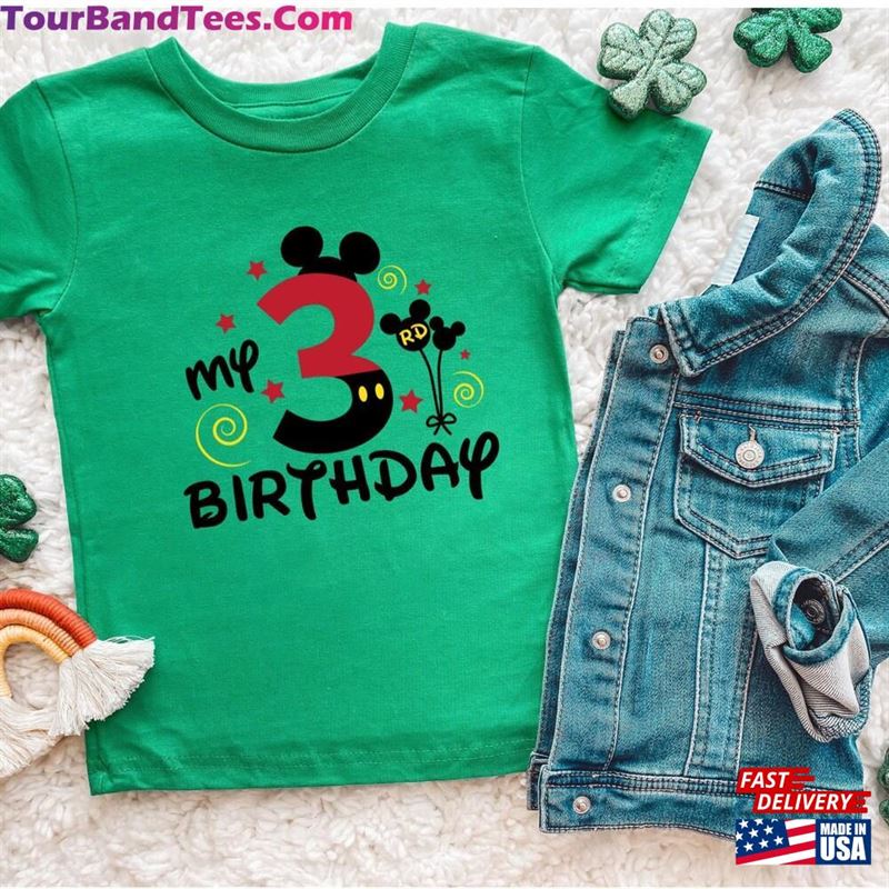 My 3Rd Birthday Mickey Three Tee Two Shirt Unisex Sweatshirt 29Uf123139 – Utopia Fashion