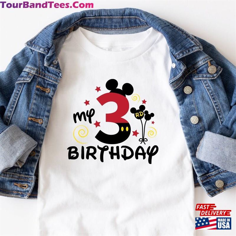 My 3Rd Birthday Mickey Three Tee Two Shirt Unisex Sweatshirt 29Uf123139 – Utopia Fashion