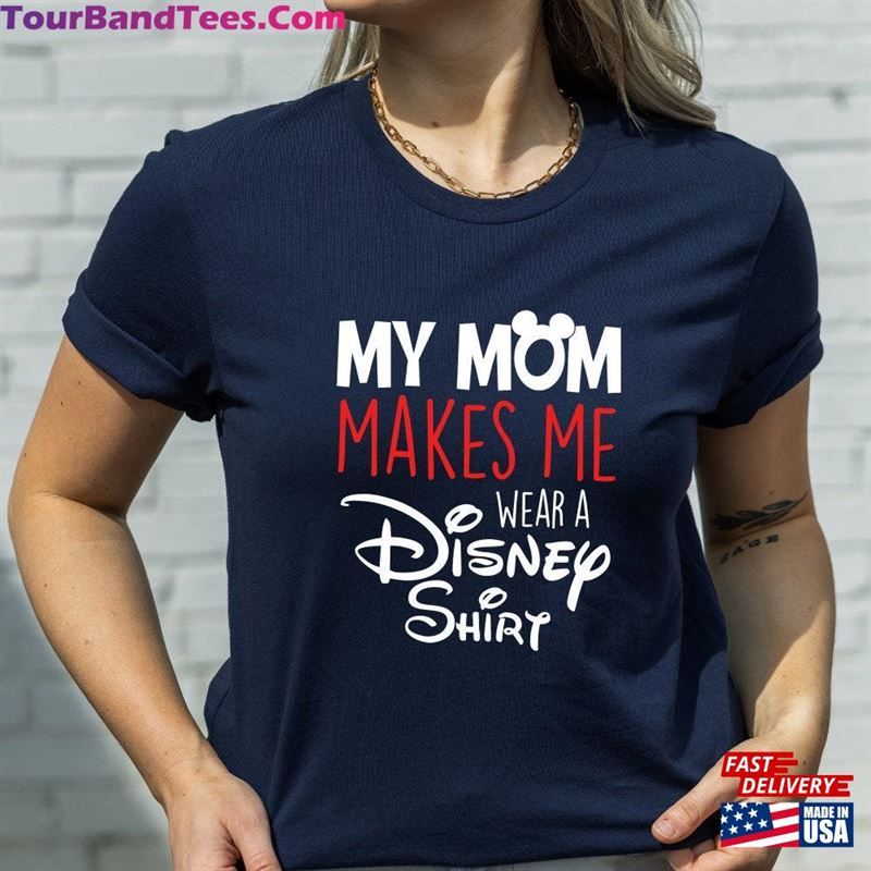 My Mom Makes Me Wear A Disney Shirt Mickey Ears For Woman Walt Hoodie Sweatshirt 29Uf118698 – Utopia Fashion