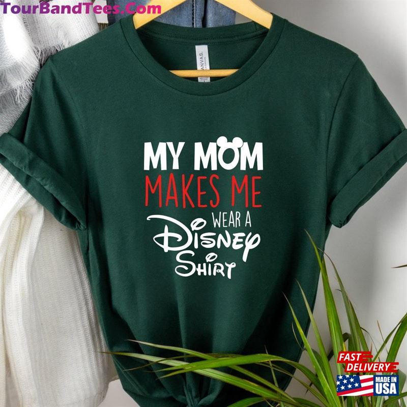 My Mom Makes Me Wear A Disney Shirt Mickey Ears For Woman Walt Hoodie Sweatshirt 29Uf118698 – Utopia Fashion