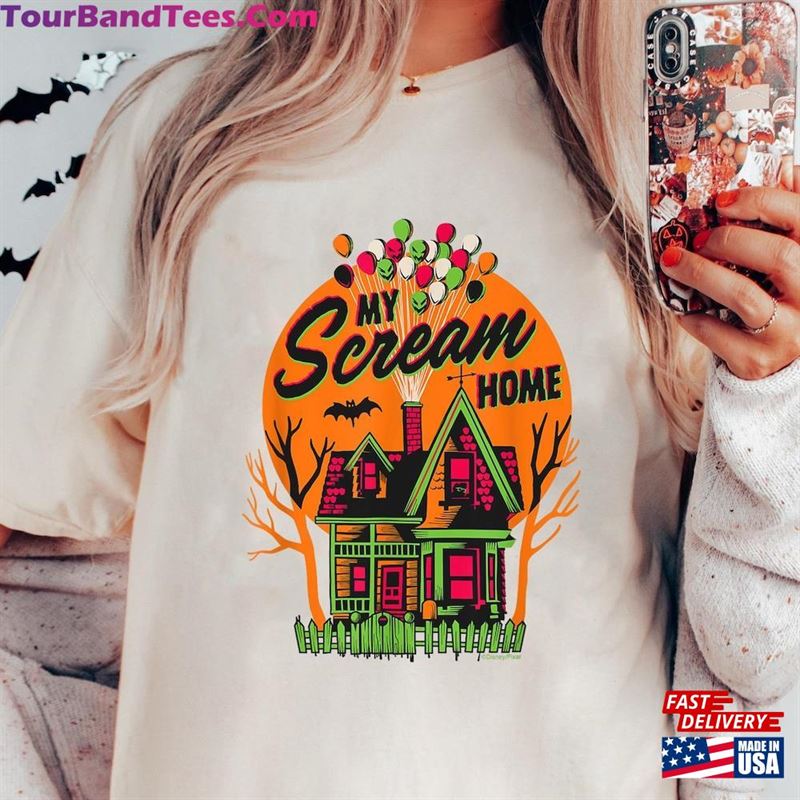 My Scream Home Halloween Shirt Up Movie T-Shirt Paradise Falls Hoodie 29Uf123258 – Utopia Fashion