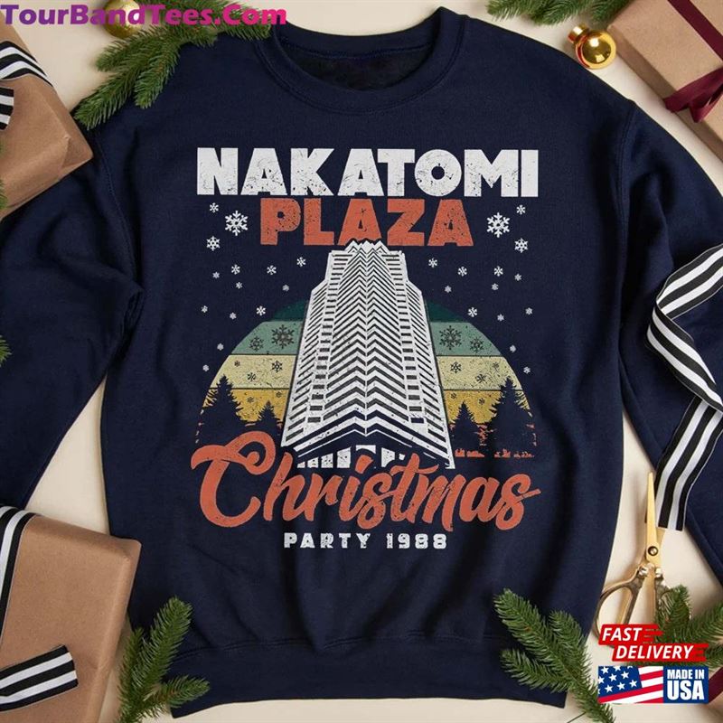 Nakatomi Plaza Christmas Party Shirt Xmas Movie Ugly Sweater Sweatshirt Classic T-Shirt 29Uf122171 – Utopia Fashion