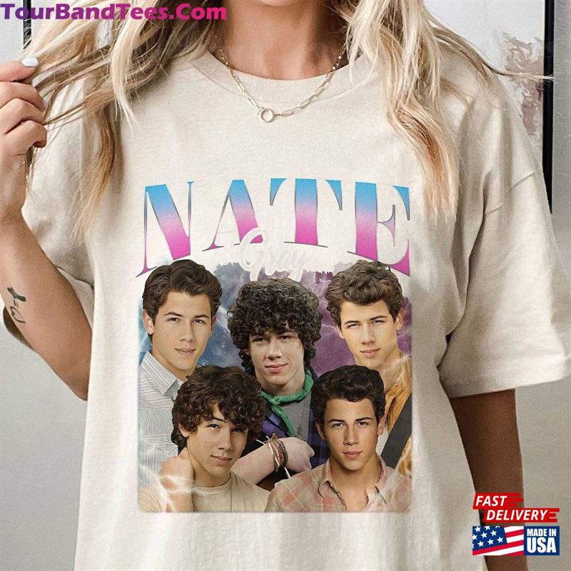 Nate Gray Camp Rock Vintage Shirt Homage Graphic Sweatshirt Classic 29Uf122379 – Utopia Fashion