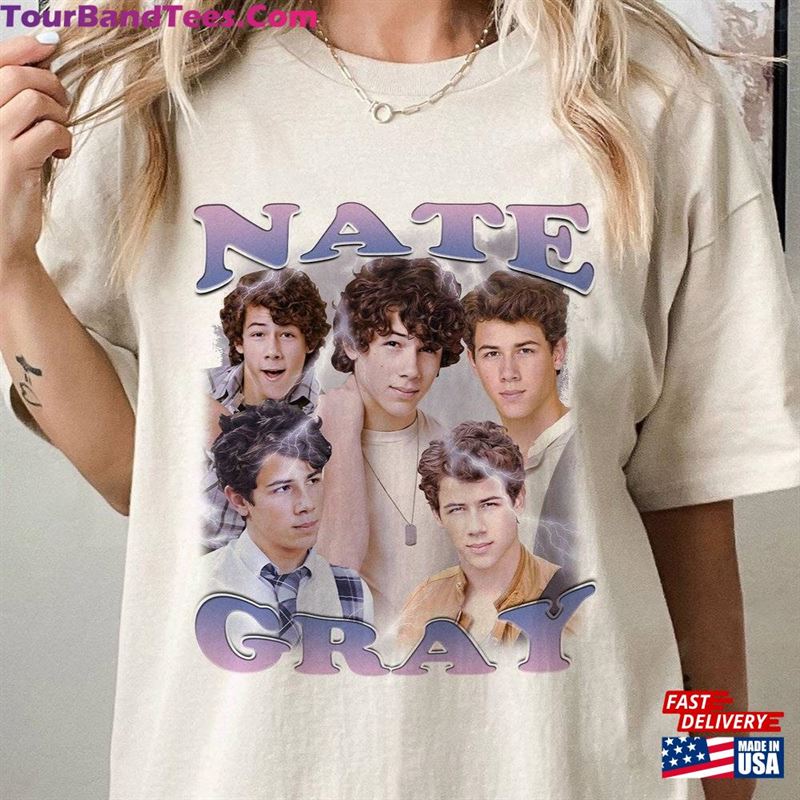 Nate Gray Camp Rock Vintage Shirt Homage Graphic T-Shirt Unisex 29Uf122258 – Utopia Fashion