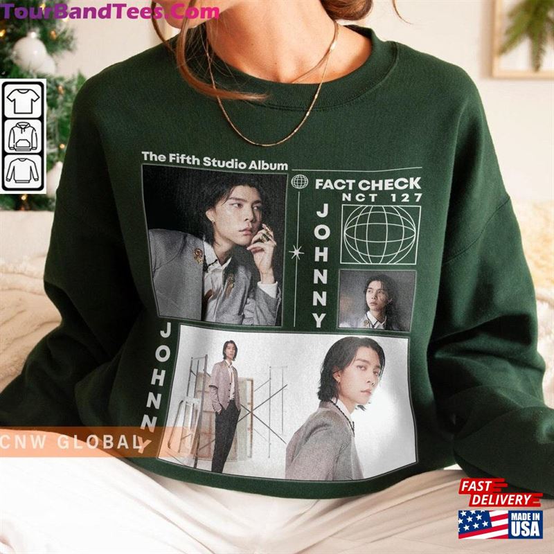 Nct Johnny Kpop Sweatshirt Fact Check Tee Taeyong Jaehyun Mark Haechan Shirt J0 Unisex T-Shirt 29Uf118339 – Utopia Fashion