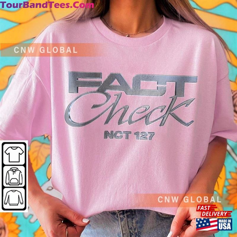 Nct Kpop Sweatshirt Fact Check Tee Johnny Taeyong Yuta Jaehyun Mark Haechan Shirt Unisex 29Uf124008 – Utopia Fashion