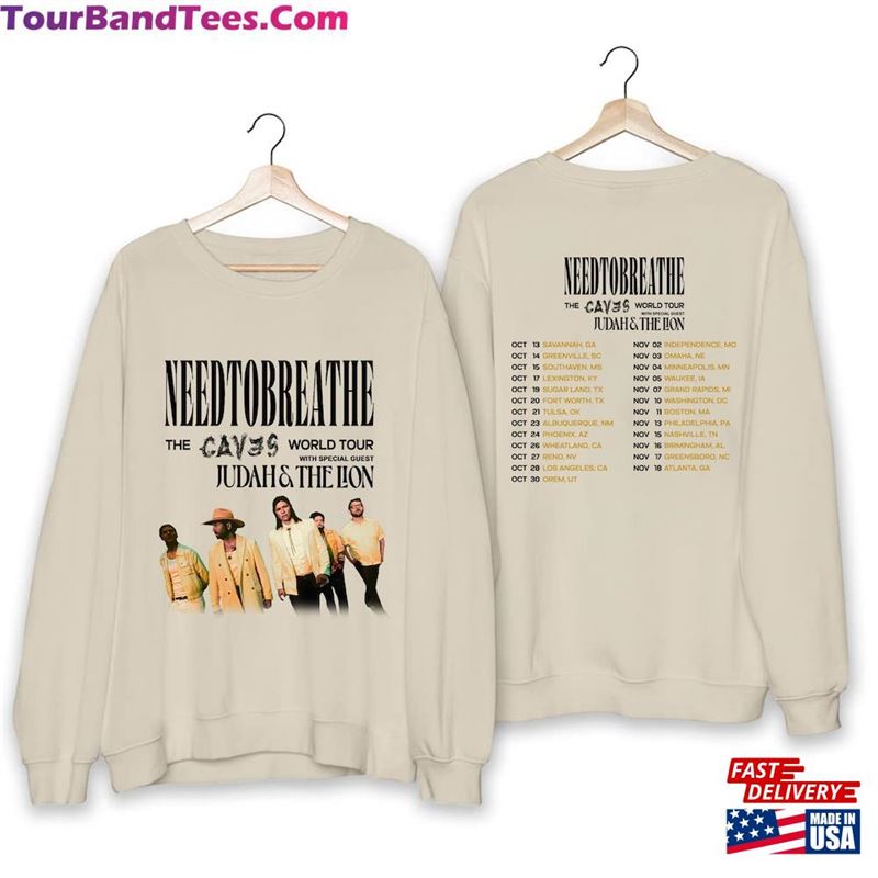 Needtobreathe The Caves World Tour Shirt Band Fan Rock Hoodie Classic 29Uf123144 – Utopia Fashion