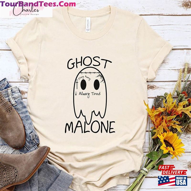 Neutral Spooky Season Shirt Cute Ghost Malone Unisex T-Shirt Hoodie 29Uf136980 – Utopia Fashion