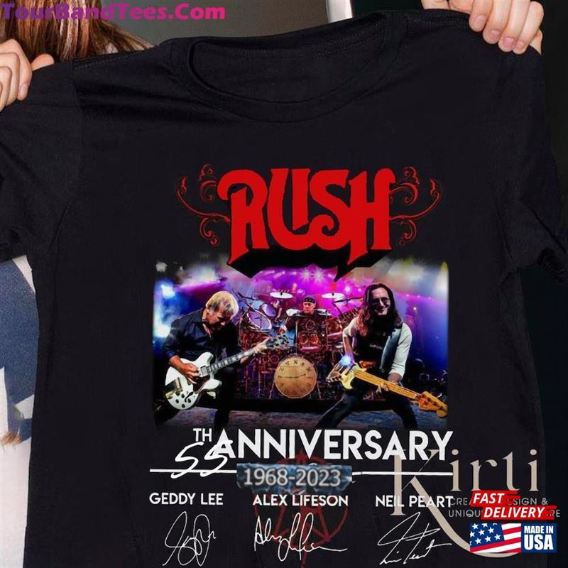 New Years Rush Band Signatures T-Shirt All Size S To 5Xl Hoodie Sweatshirt 29Uf131646 – Utopia Fashion