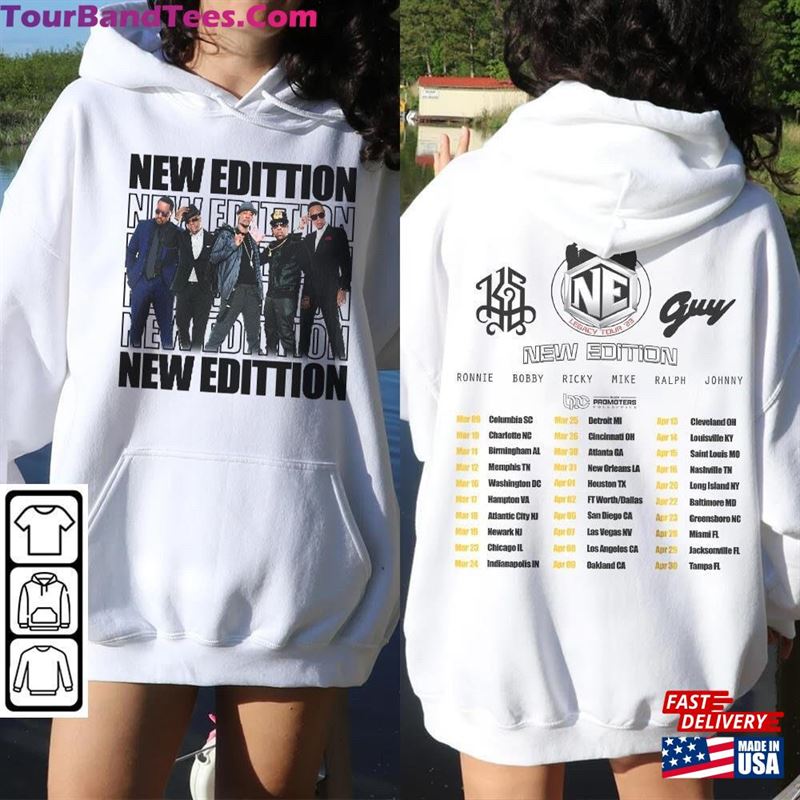 New Edition Legacy Tour Shirt Vintage Unisex Hoodie 29Uf122410 – Utopia Fashion