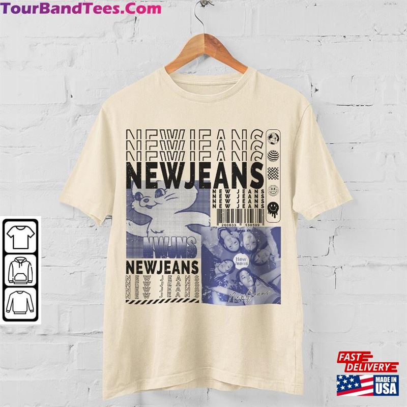 Newjeans Kpop Shirt V1 Sweatshirt Y2K Merch Vintage Tour Album New Jeans Unisex Hoodie L2404K T-Shirt Classic 29Uf136550 – Utopia Fashion