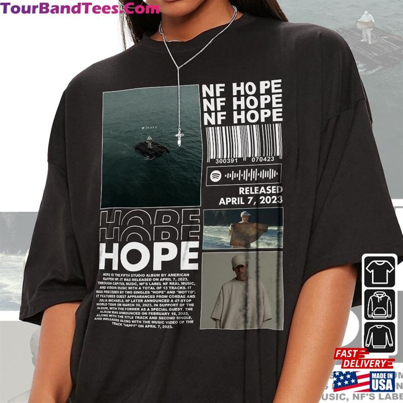 Nf Rapper Shirt Hope Album 90S Y2K Merch Vintage Hiphop Sweatshirt Hoodie T-Shirt 29Uf136497 – Utopia Fashion